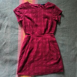 Madewell Eyelet Happening Cutout Dress